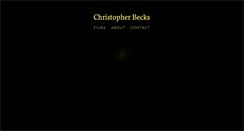 Desktop Screenshot of christopherbecks.com